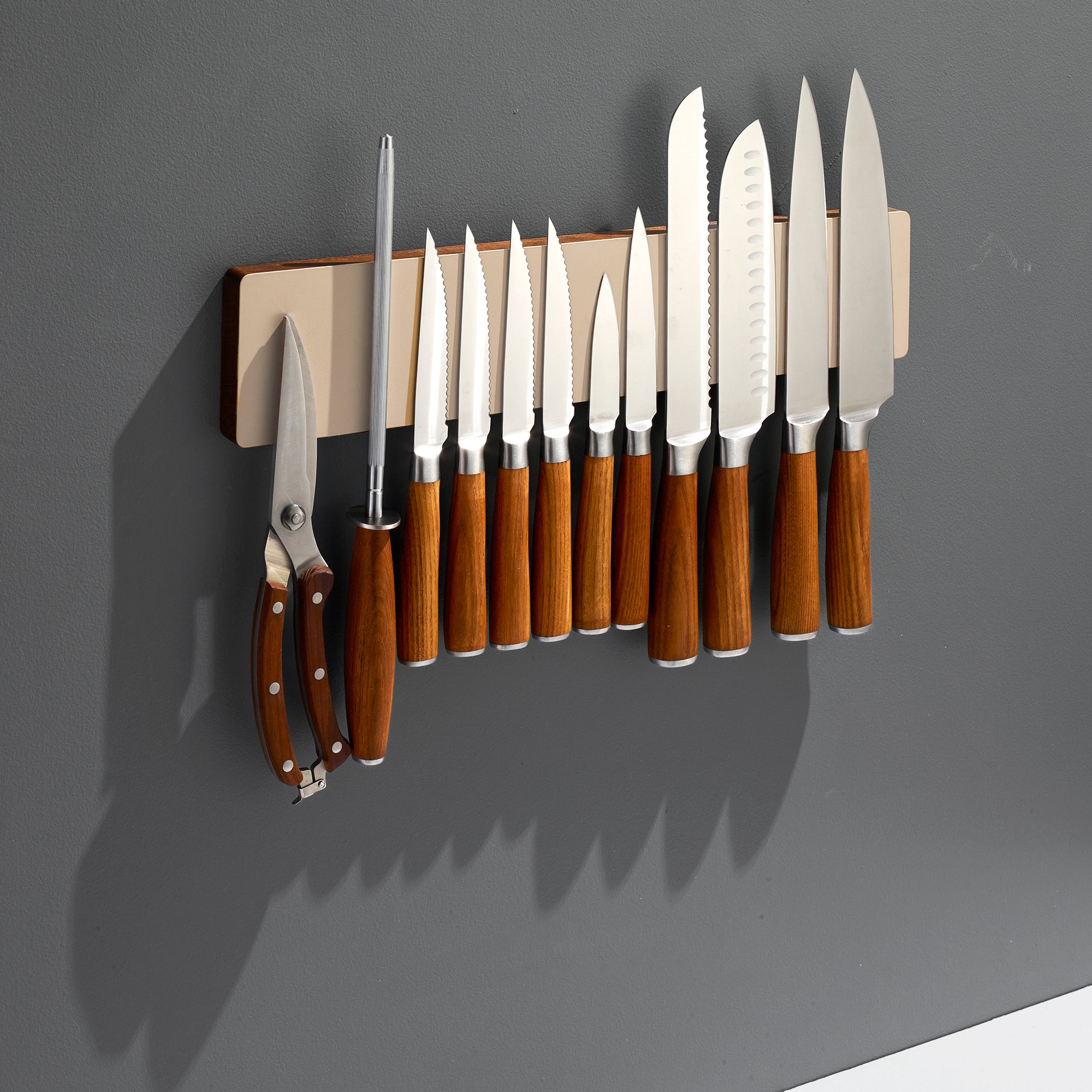 the knife rack - beige
