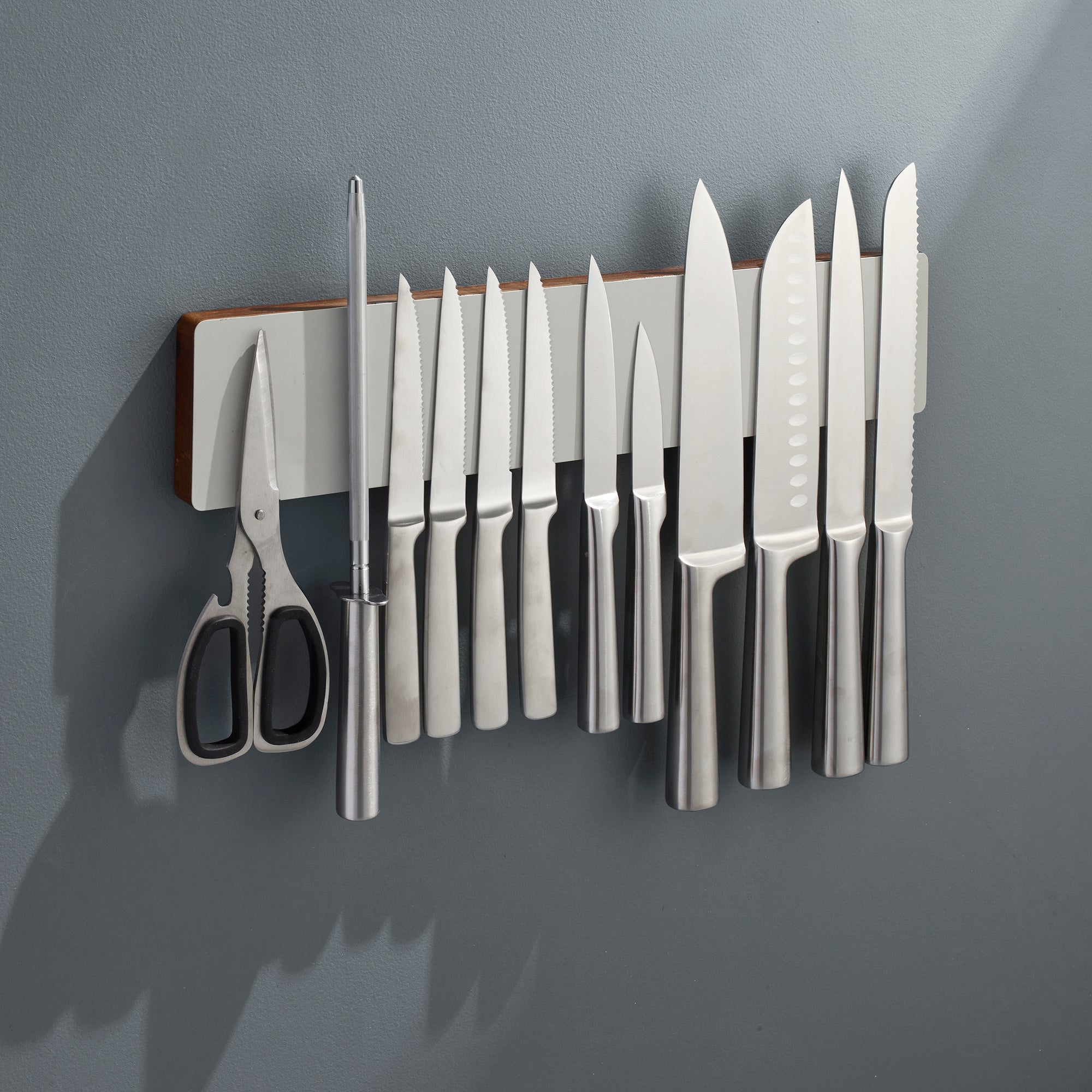 the knife rack - gray