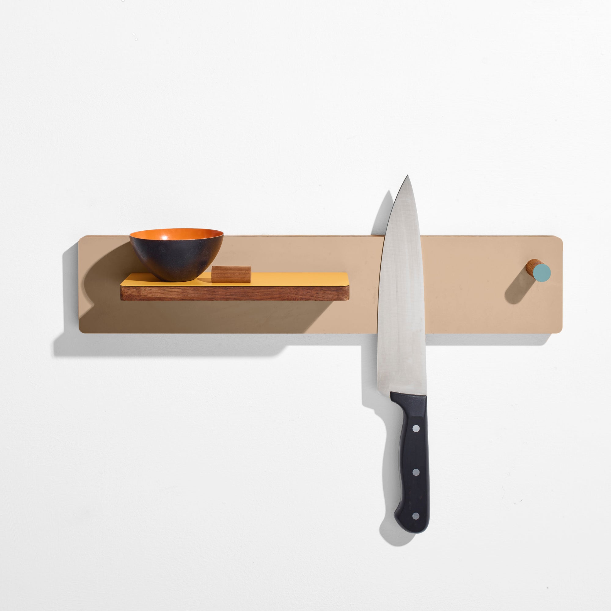 the knife rack - beige