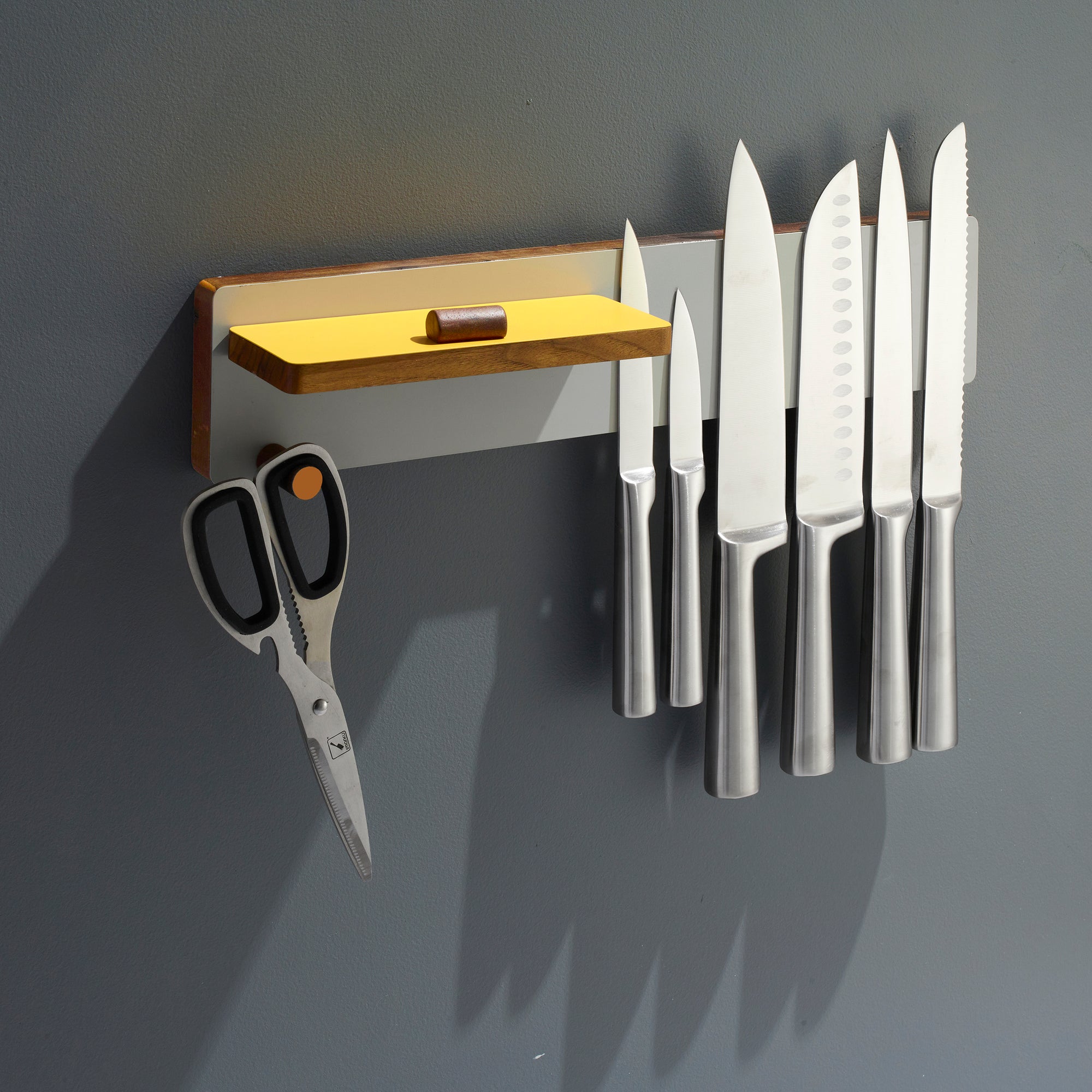 the knife rack - gray