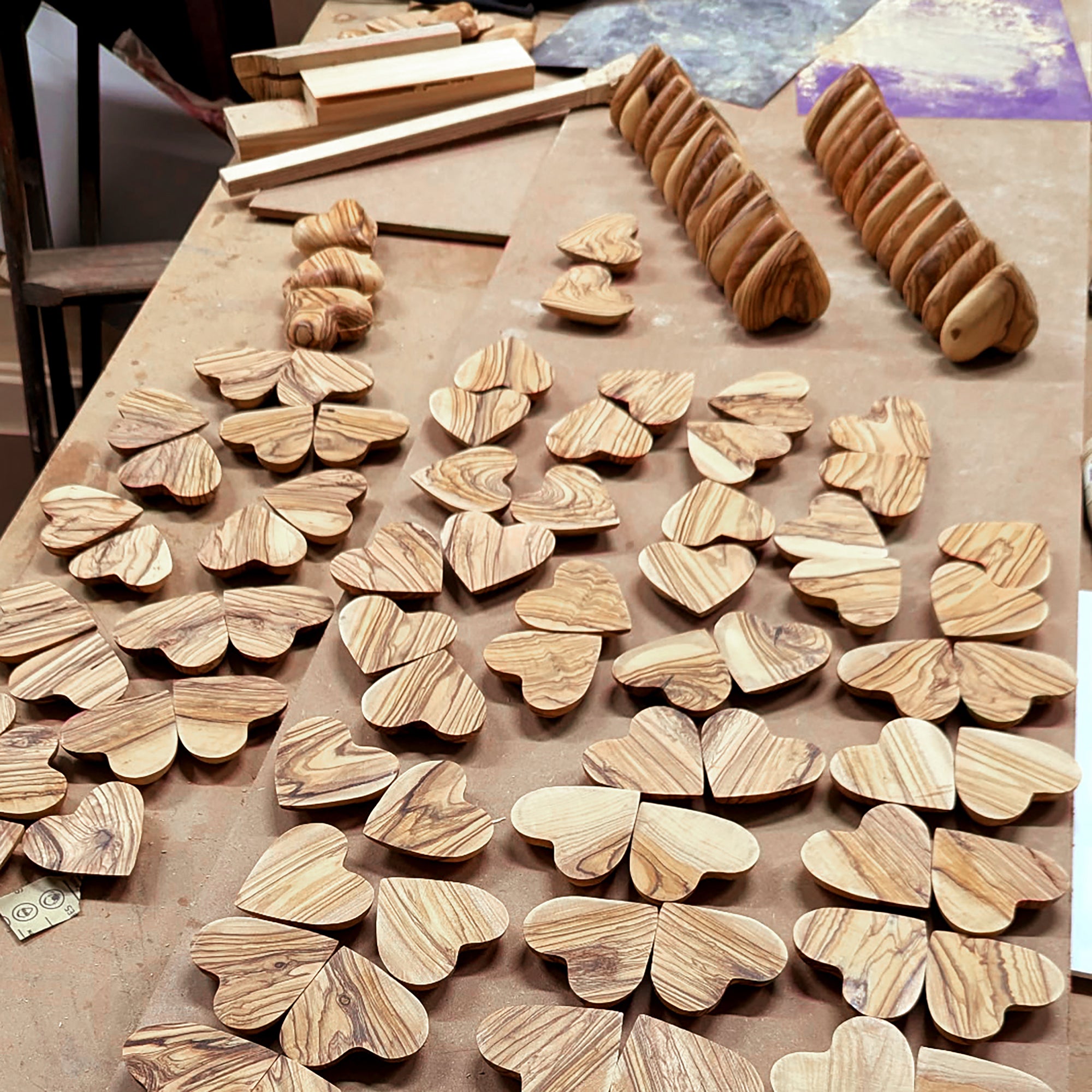 10_The Magnetic Olive Wood Heart