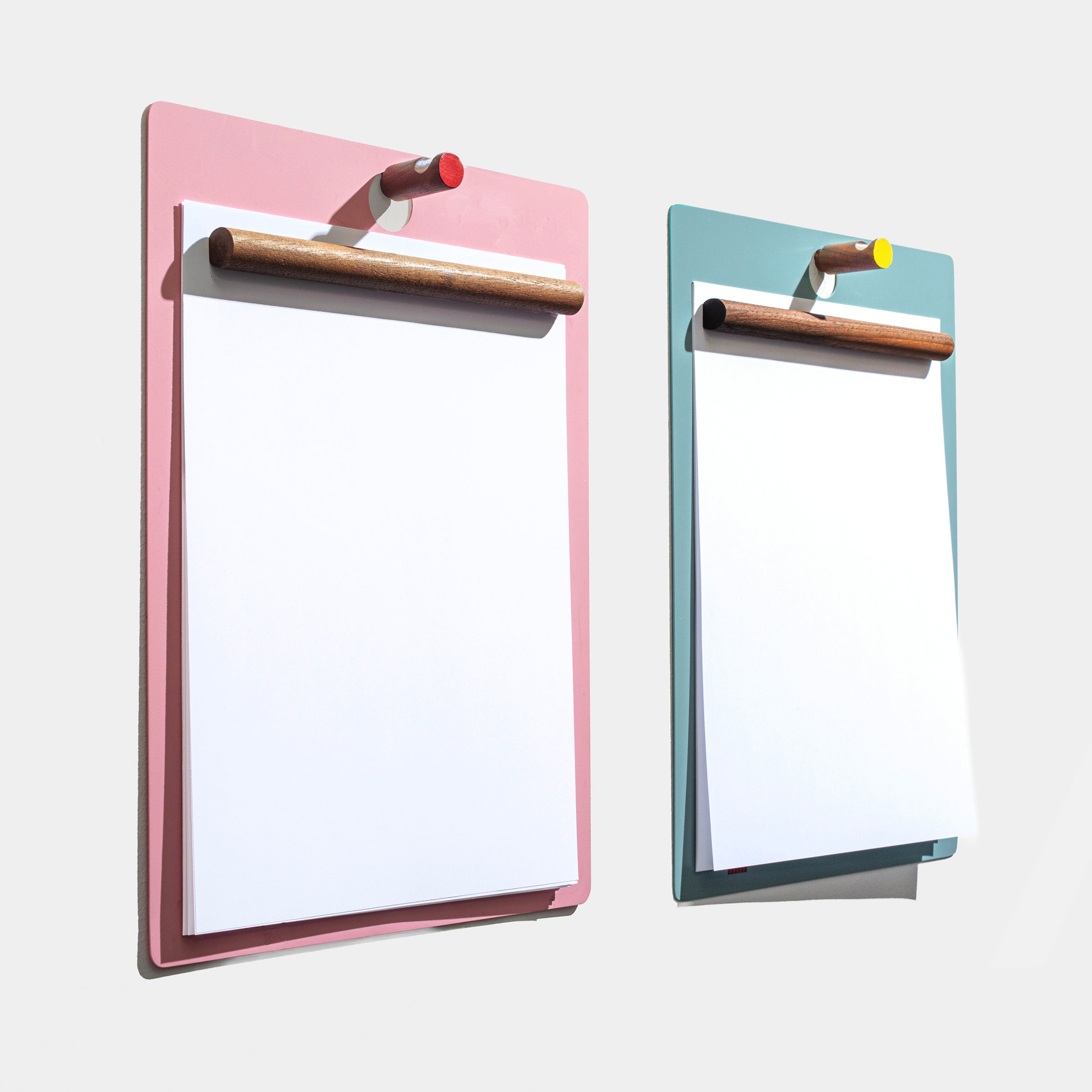 Pink & Blue magnetic clipboards