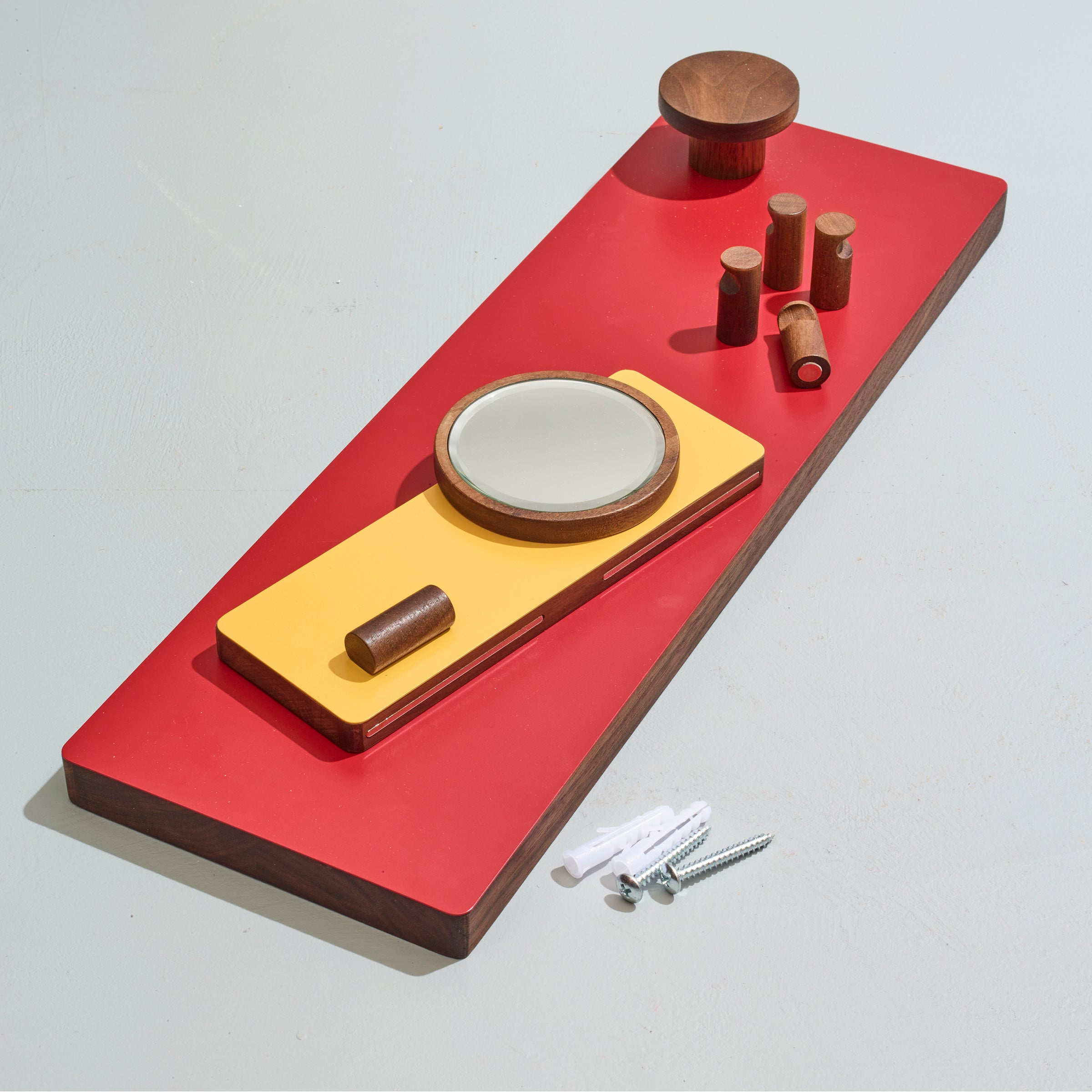 the control panel - red
