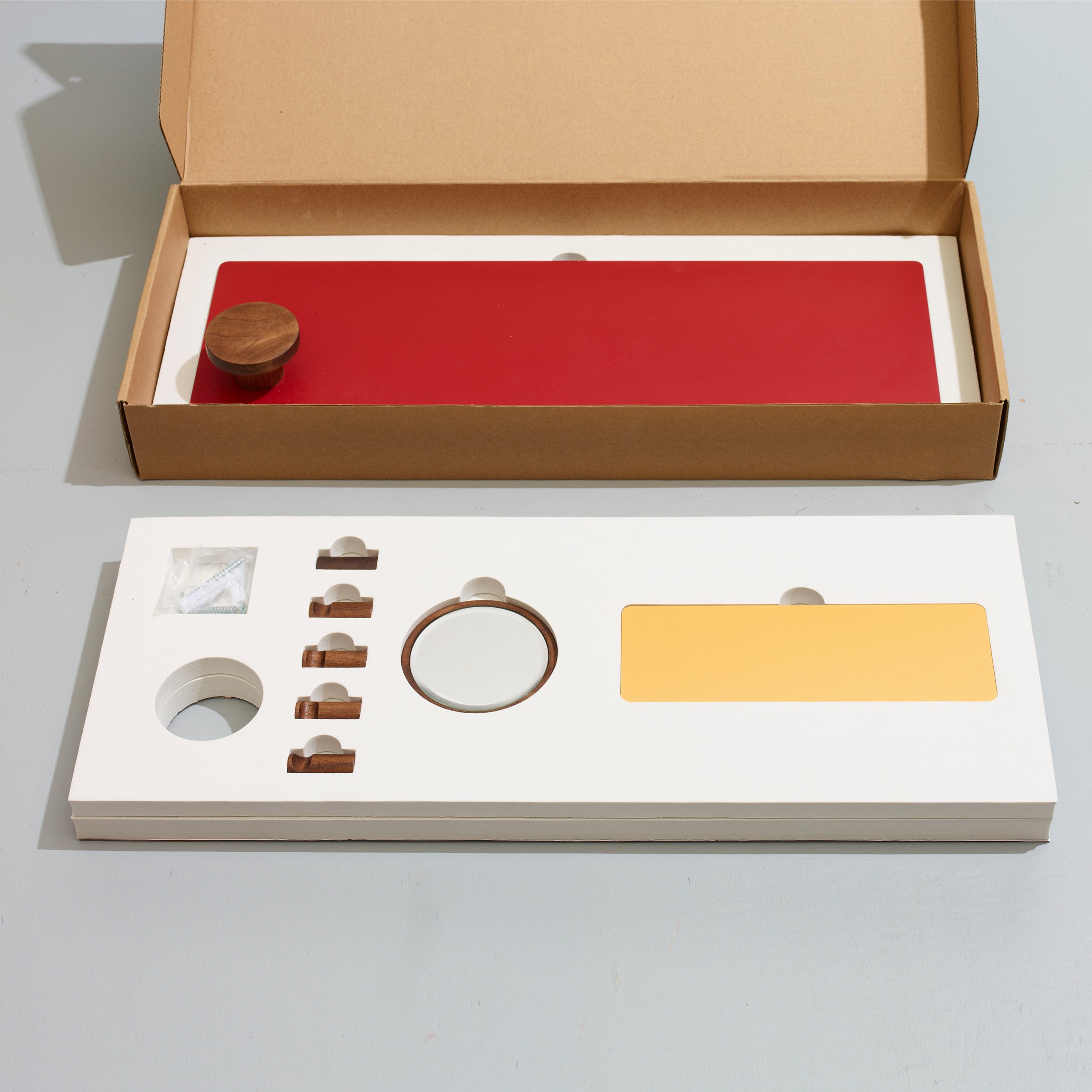 the control panel - red
