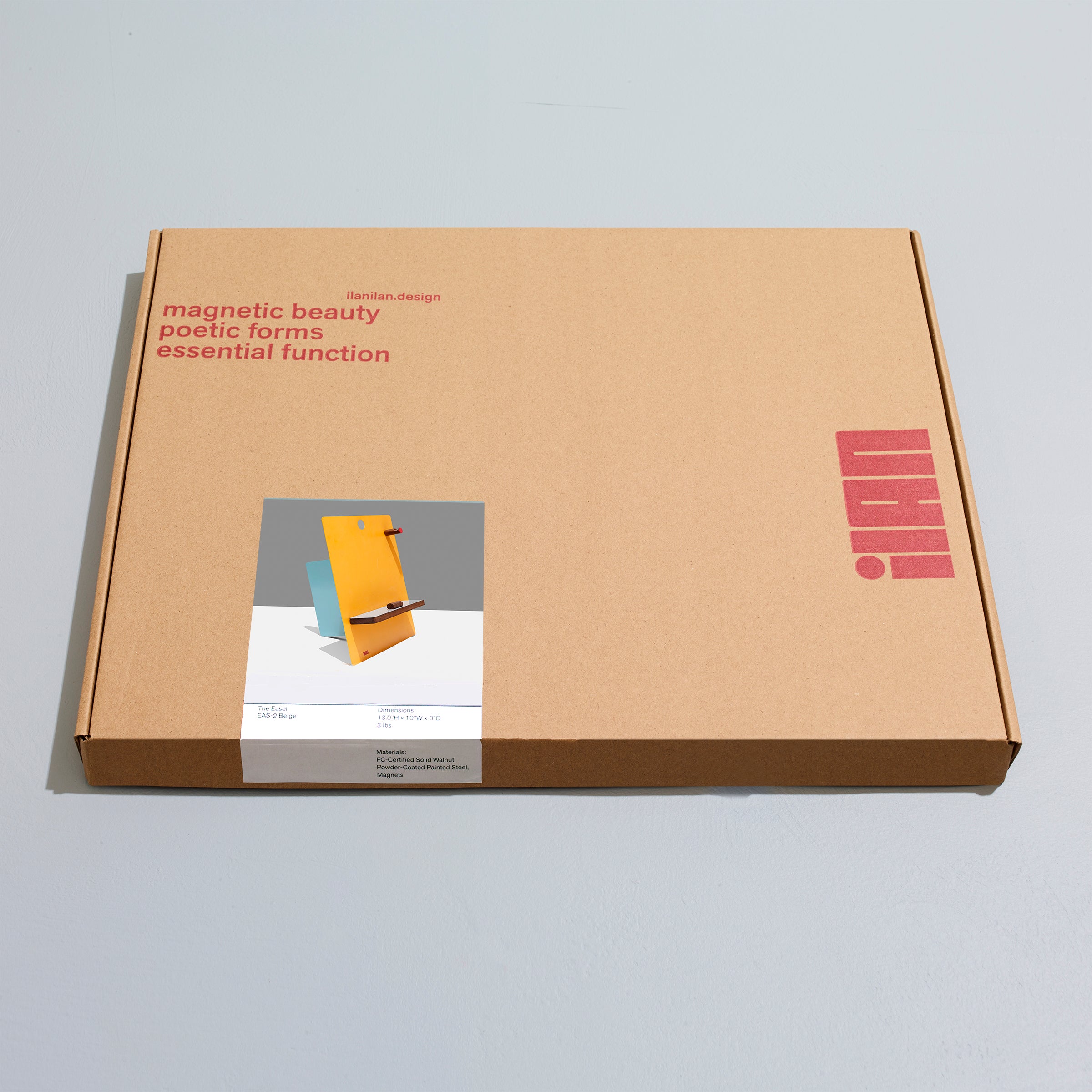 the easel - orange