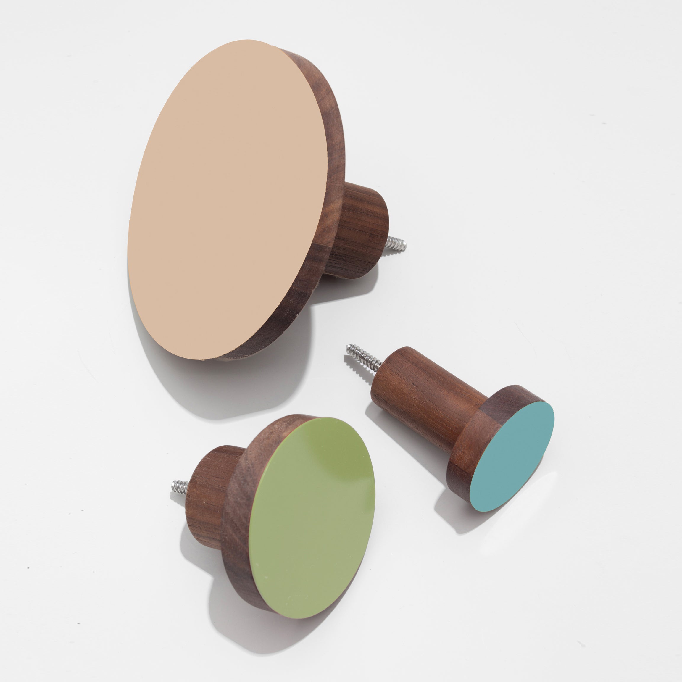 25-     The Wall Hooks - walnut