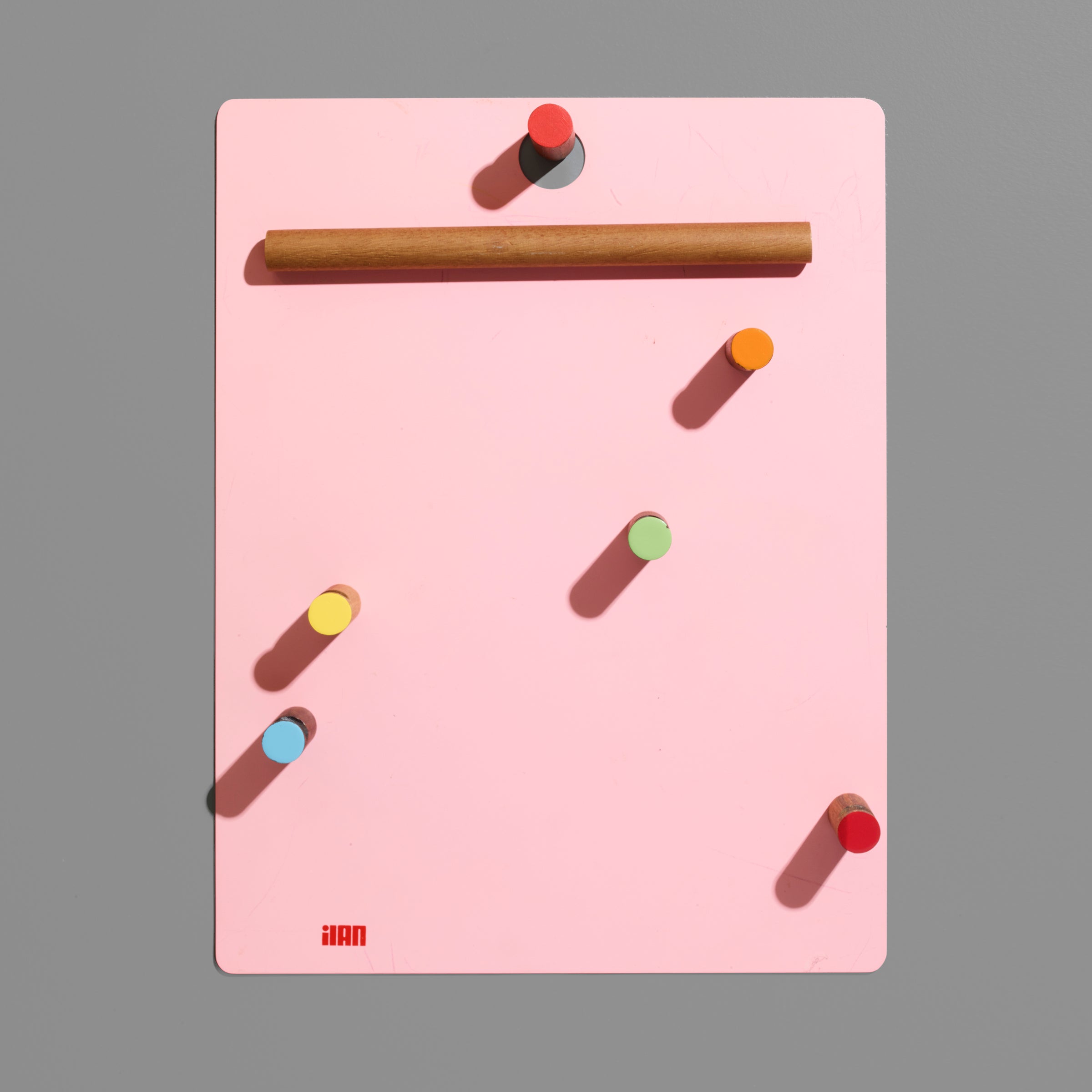 Set of 5 magnetic multi-color hooks
