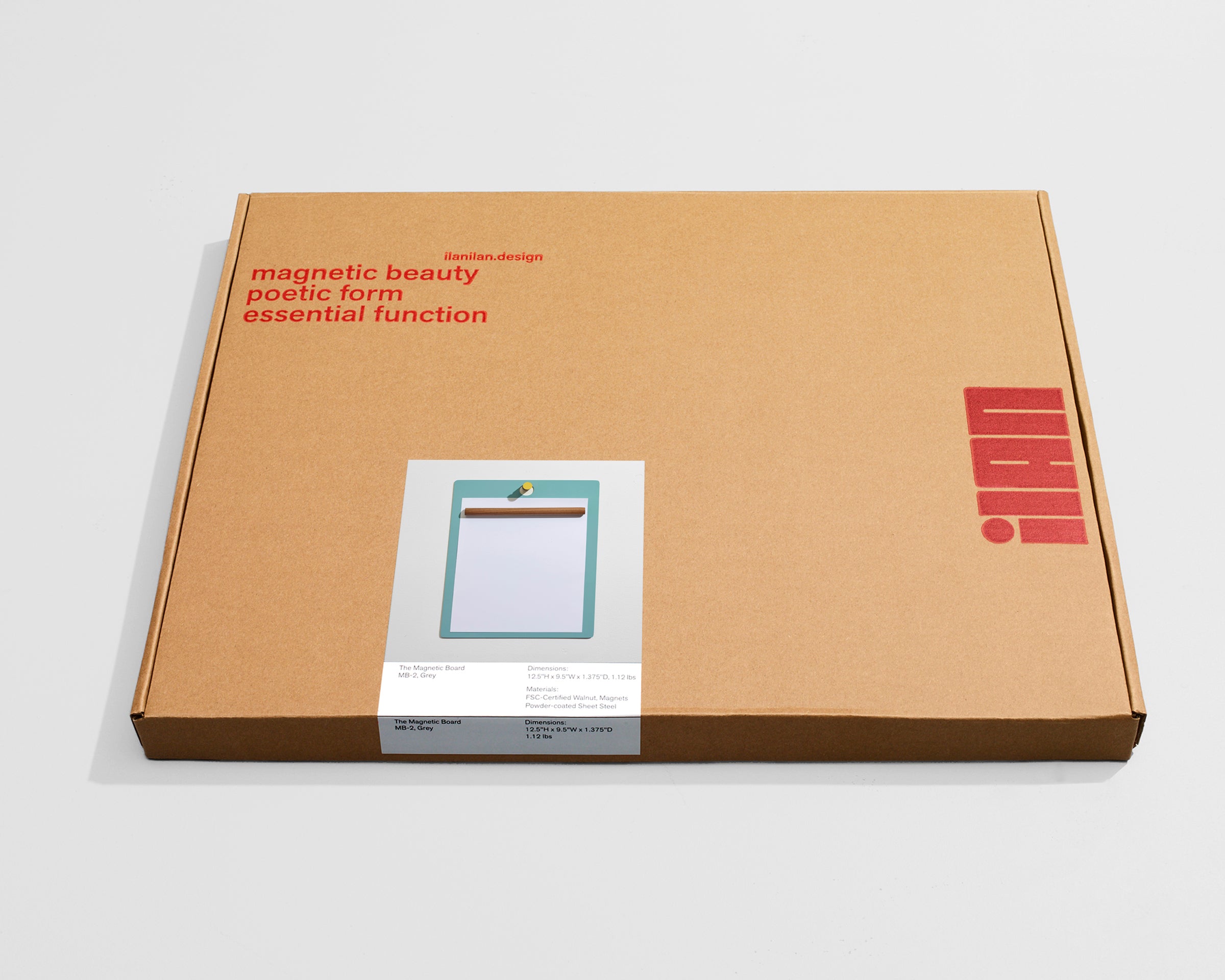 17-the magnetic clipboard - MB-5, blue