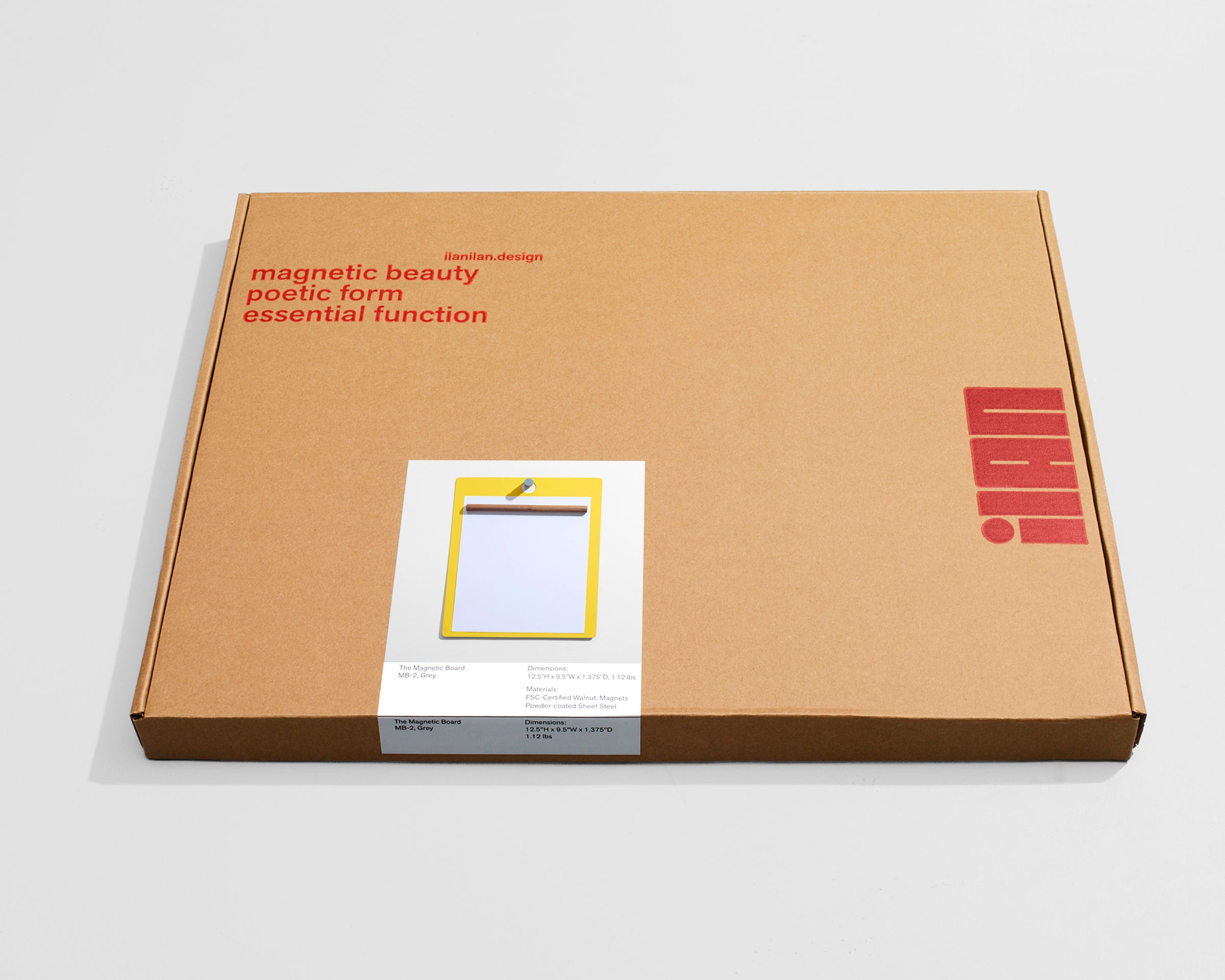 the magnetic clipboard - MB-6 yellow