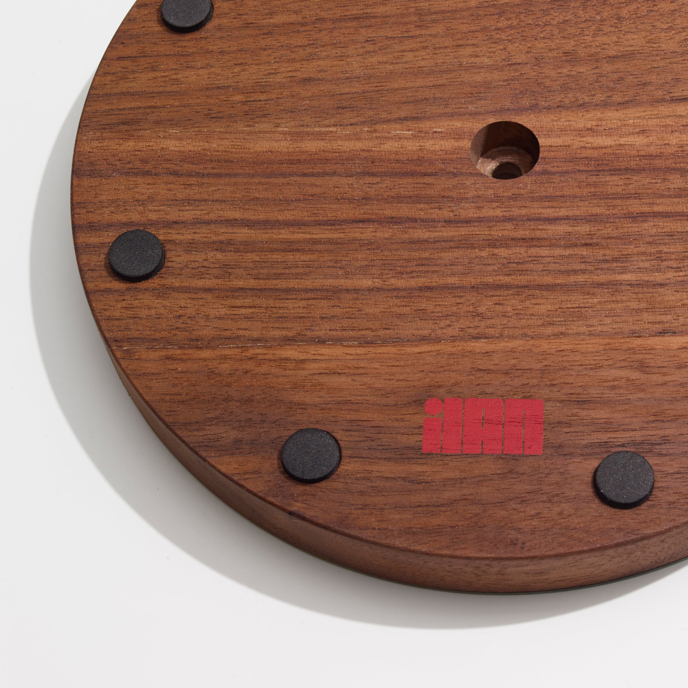 01-the paper towel keeper - walnut/orange