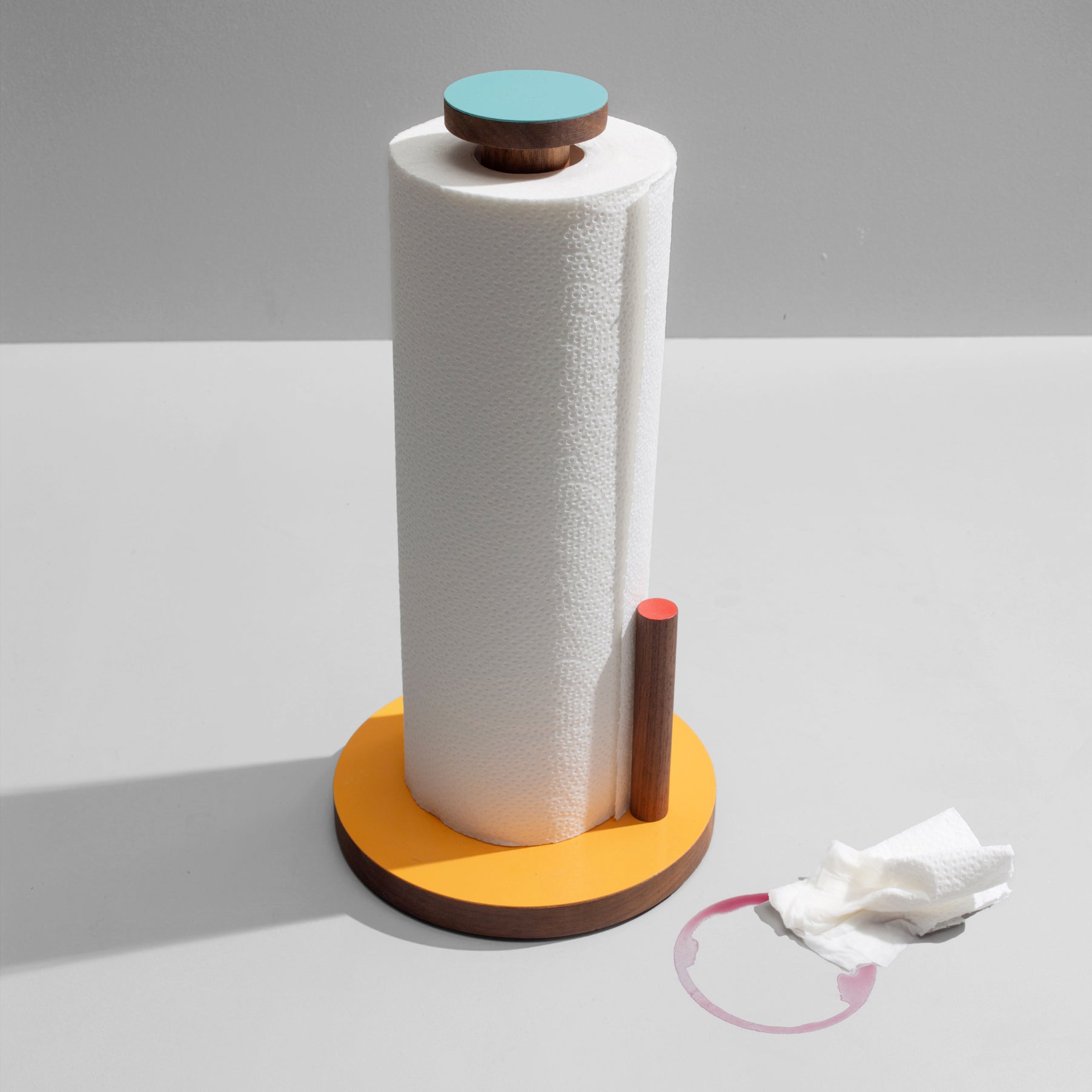 the paper towel keeper - orange