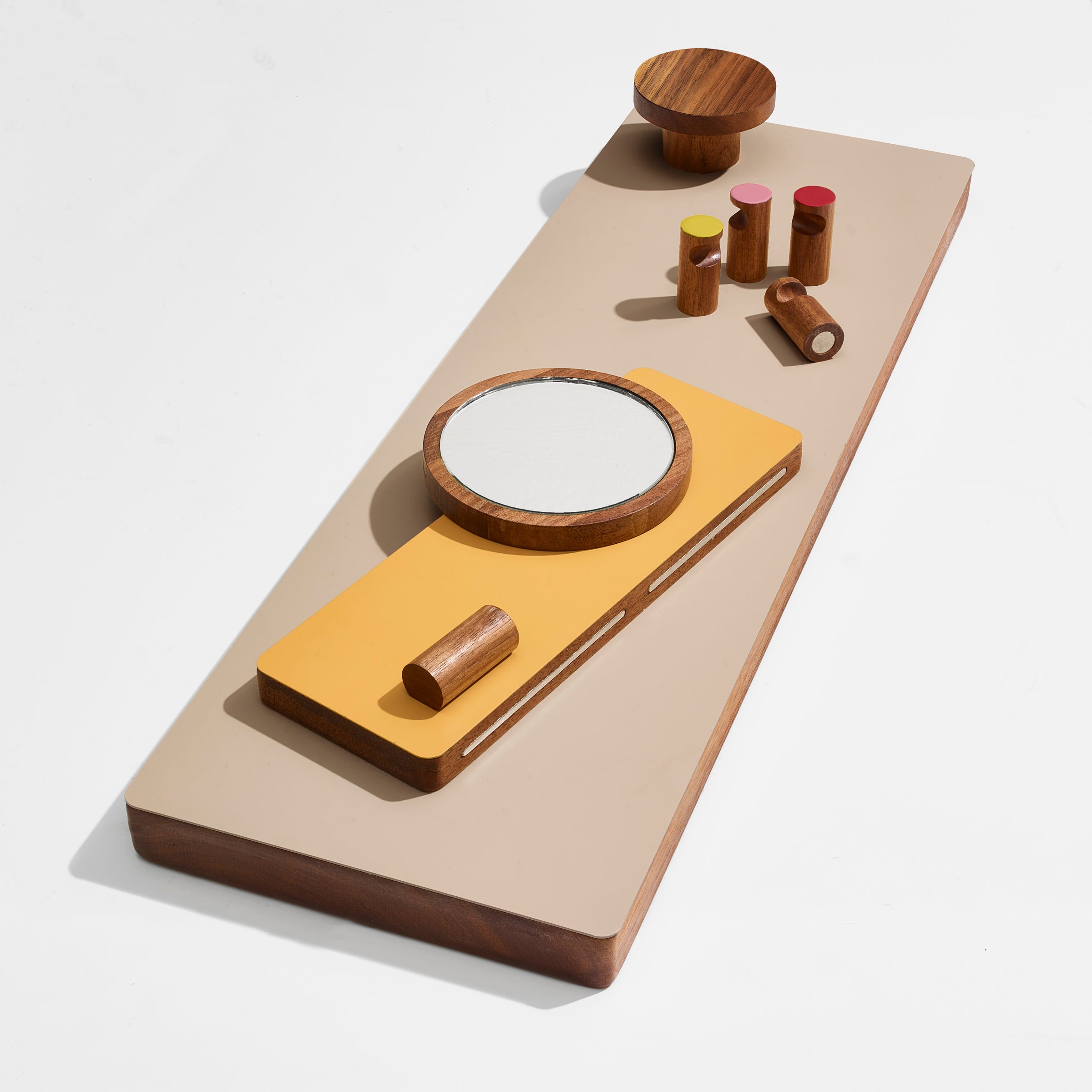 11-     The control panel - beige