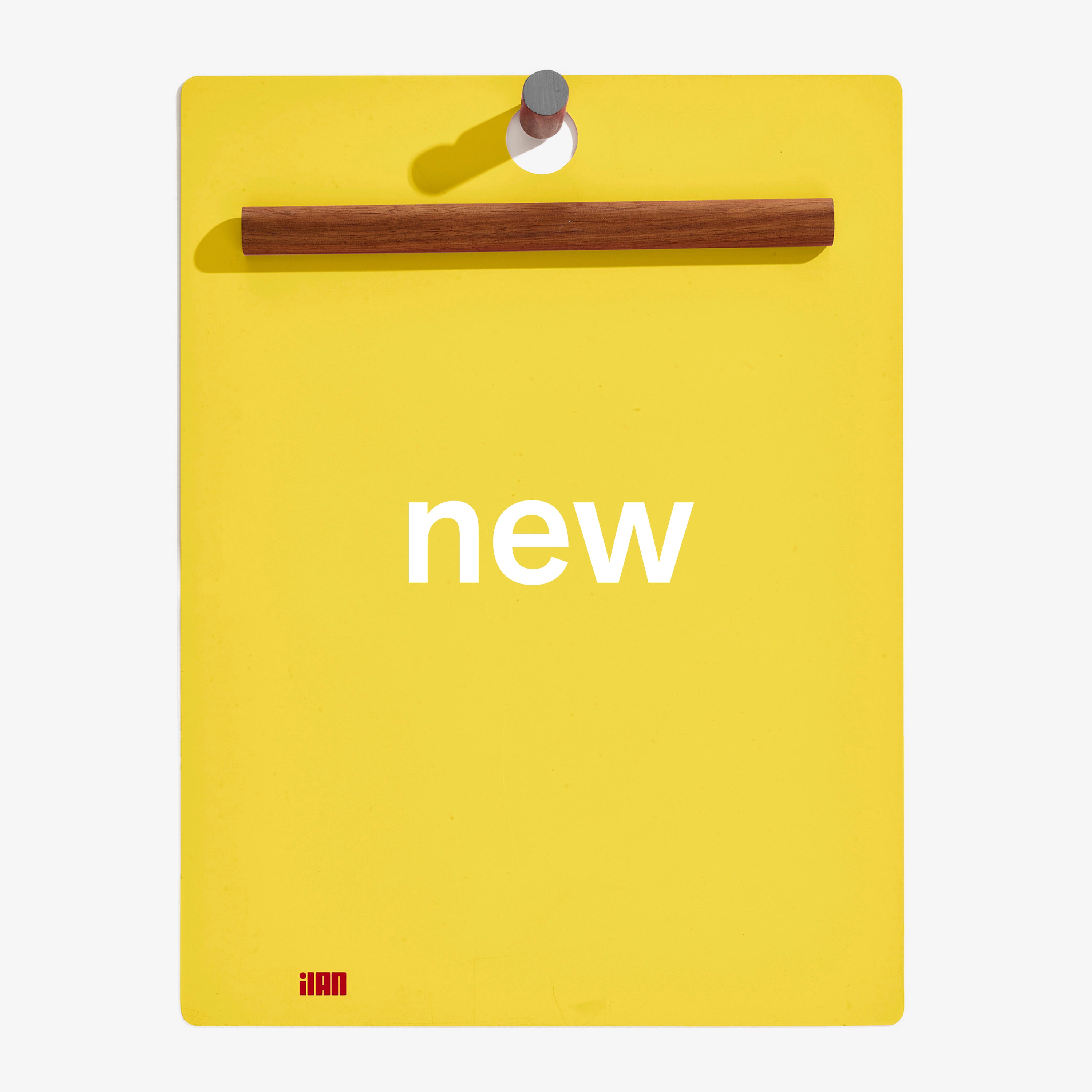 the magnetic clipboard - yellow