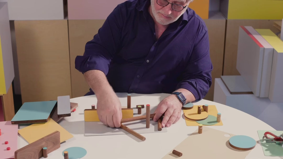 Ilan cuts through the clutter with impeccably crafted modern design that connects form to function. Streamlined solutions for every room in the house offer a sense of relief, a poetic structure that is truly liberating. Magnetic components provide an elegant modularity that enhances efficiency and encourages individual expression. Creativity and play are the order of the day.
In keeping with our vision and aesthetic,&nbsp;ilan&nbsp;always chooses high quality, enduring materials and processes that a