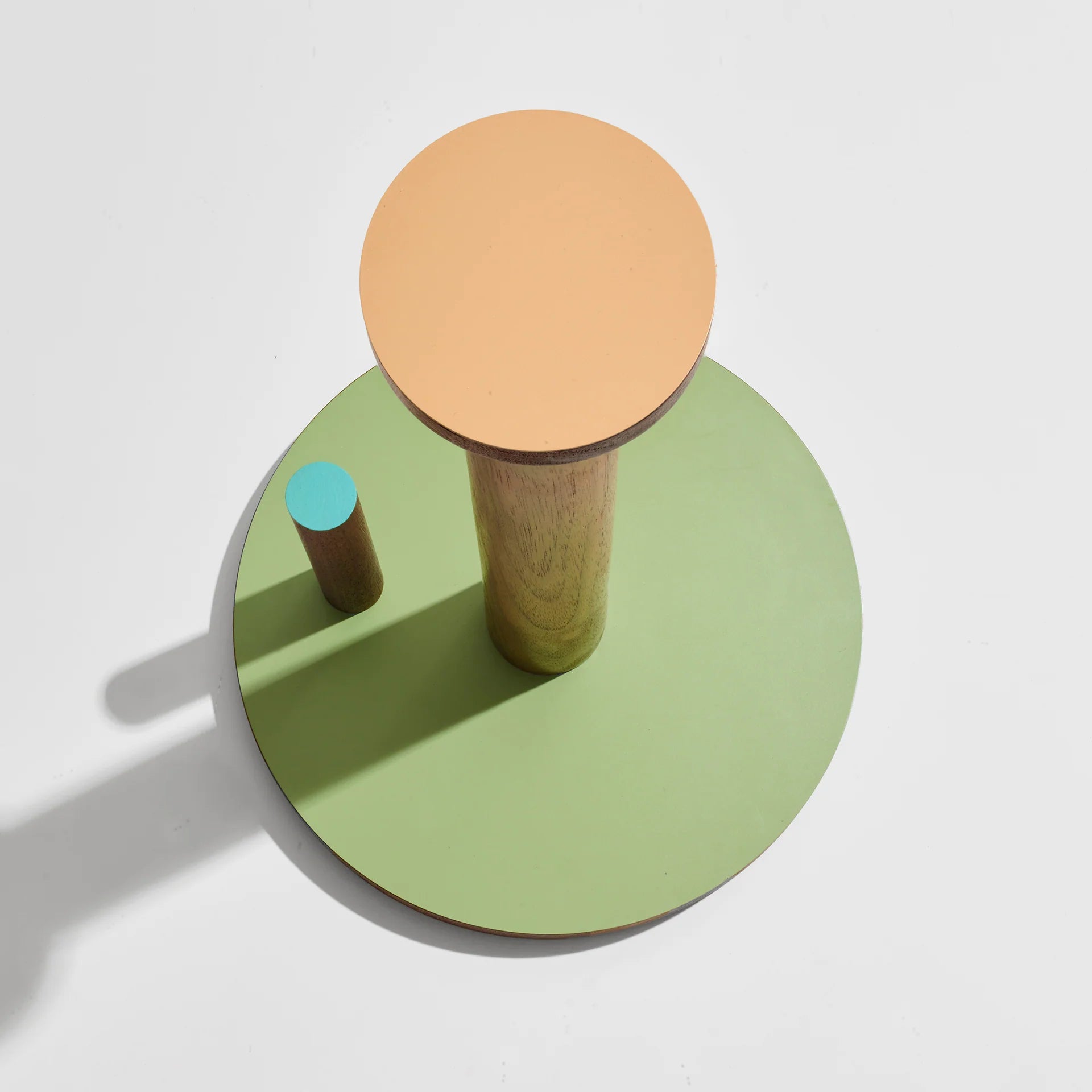 The Paper Towel Keeper is thoughtfully designed colorful and built to last. A magnetized top&nbsp;secures the roll in place and a magnetized stopper arm can be adjusted to stay flush with the roll&nbsp;and prevent wobbling. In solid walnut with powder-coated magnetic components.