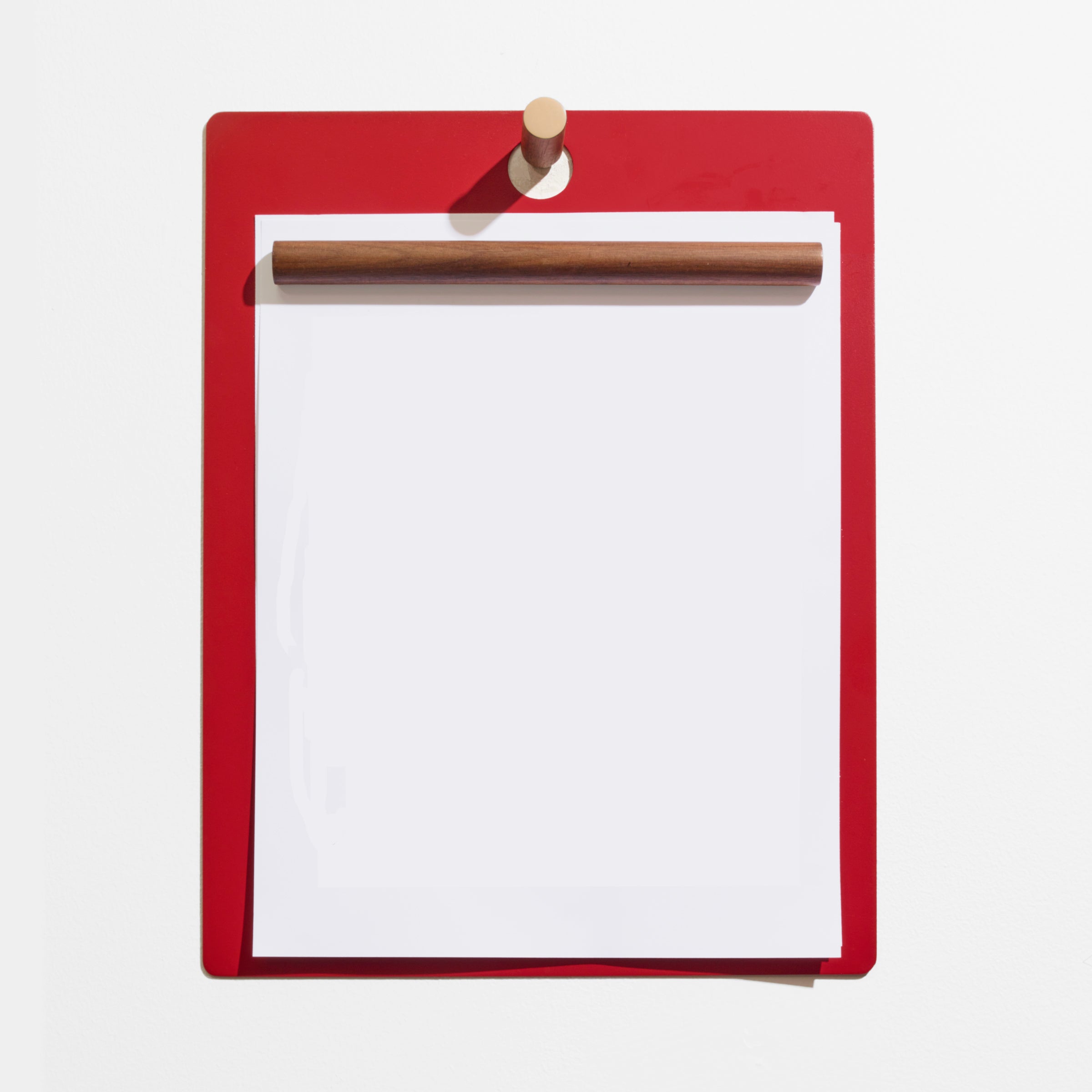 18A.    the magnetic clipboard - MB-7, red